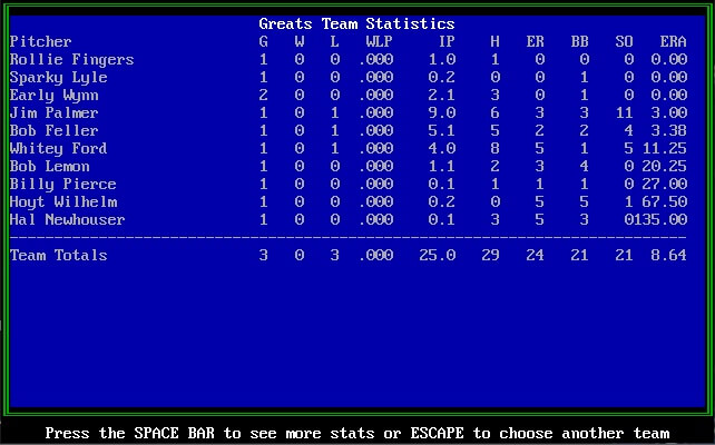 Radio Baseball screenshot
