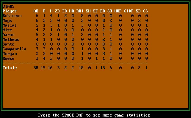 Radio Baseball screenshot