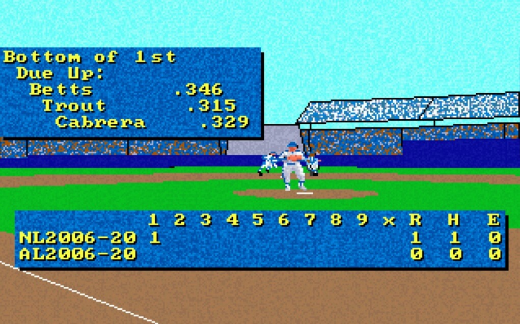 Earl Weaver Baseball II screenshot