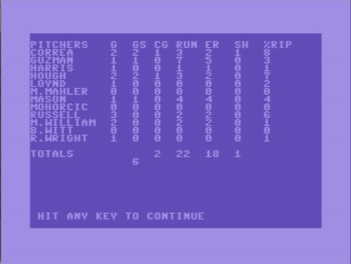 Full Count Baseball screenshot