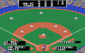MicroLeague Baseball II (Atari ST) main display