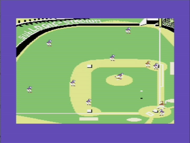 Pure-Stat Baseball main display