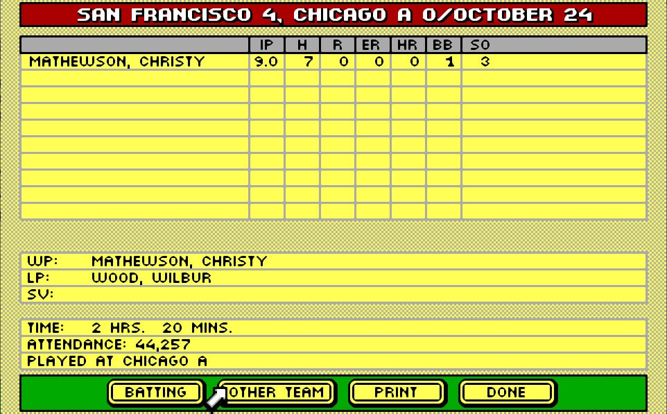 Tony LaRussa's Ultimate Baseball screenshot