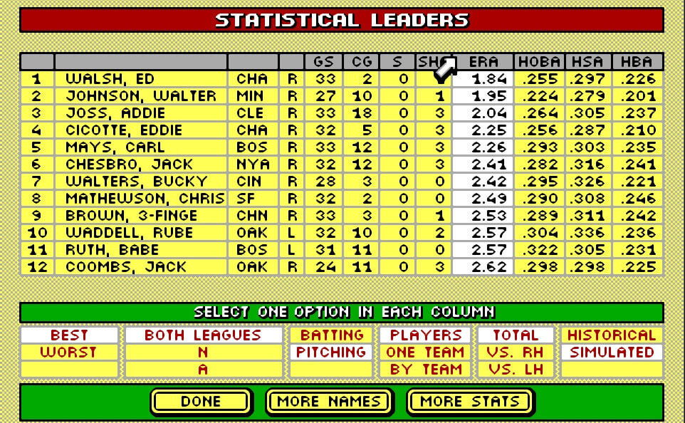 Tony LaRussa's Ultimate Baseball screenshot