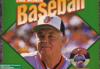 Earl Weaver Baseball front cover