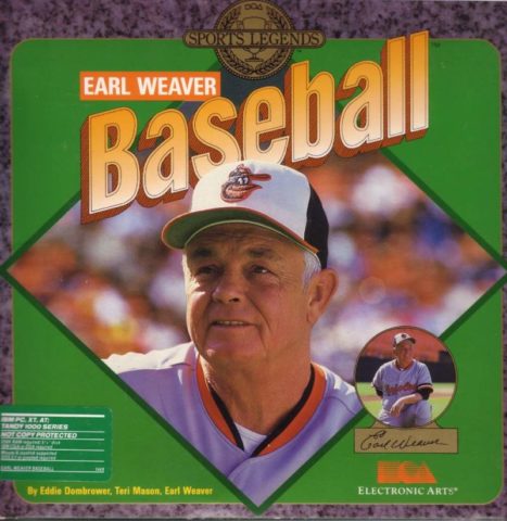 Earl Weaver Baseball front cover