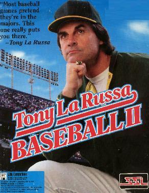Tony La Russa Baseball II front cover